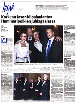 Hummeripojat 20 vuotta